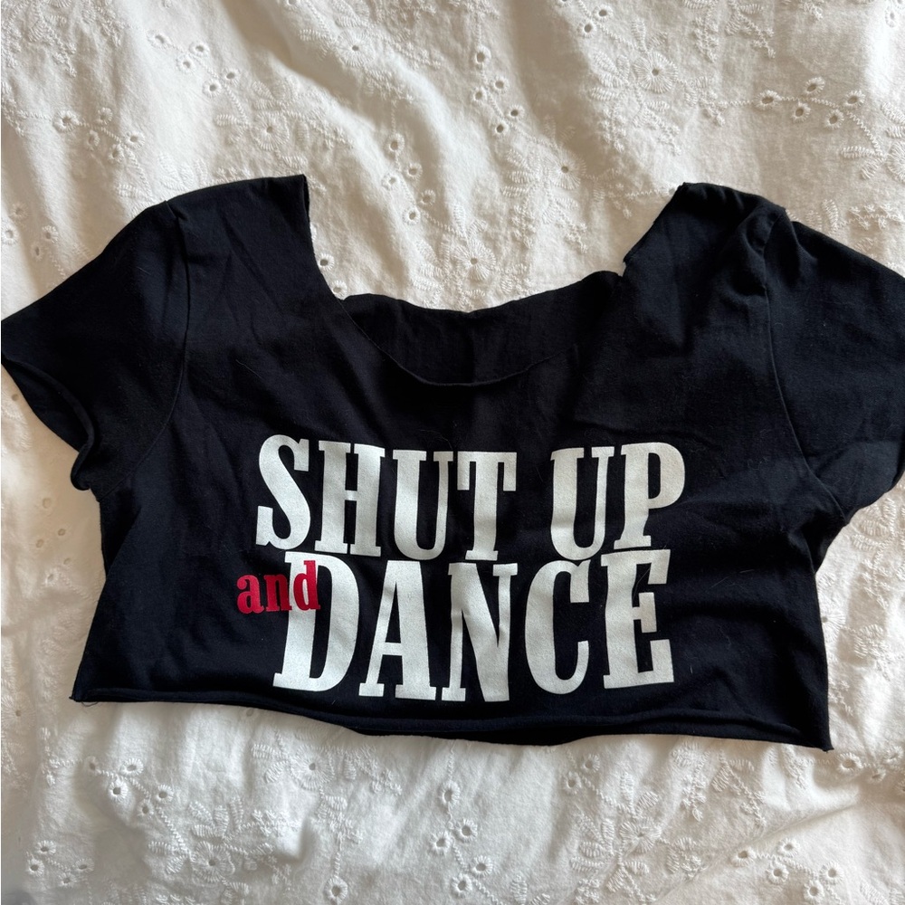Coyote Ugly Black Crop Top